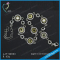 925 fashion new designs silver charm bracelet 2015